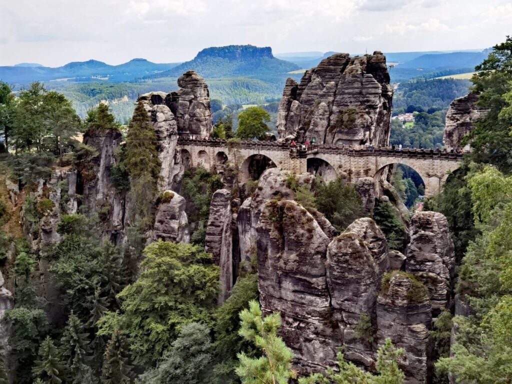 Naturwunder Deutschland: Die Basteichbrücke in der Sächsischen Schweiz