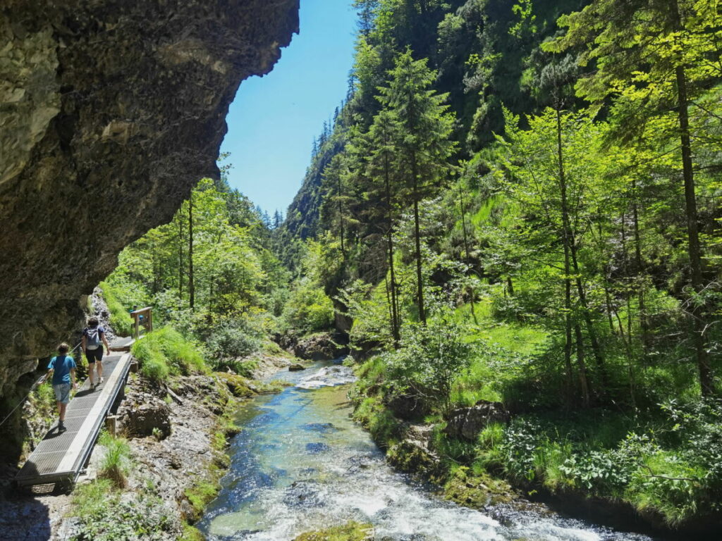 Naturwunder Deutschland - die Weißbachschlucht im Berchtesgadener Land